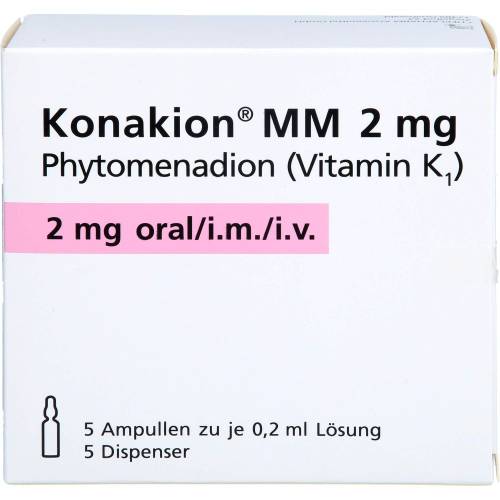 Konakion Mm 2 mg Lösung 5 St