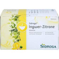 Sidroga Wellness Ingwer-Zitrone Tee Filterbeutel 40 g