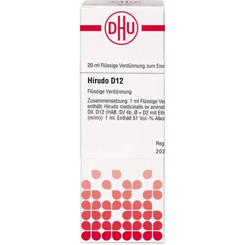 Hirudo D 12 Dilution 20 ml