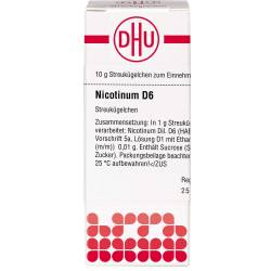 Nicotinum D 6 Globuli 10 g