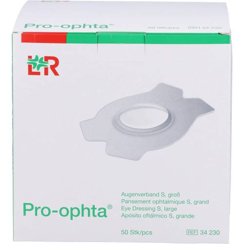 Pro-Ophta Augenverband S groß 50 St