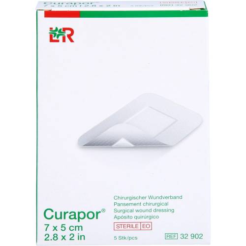 Curapor Wundverband steril 5x7 cm 5 St