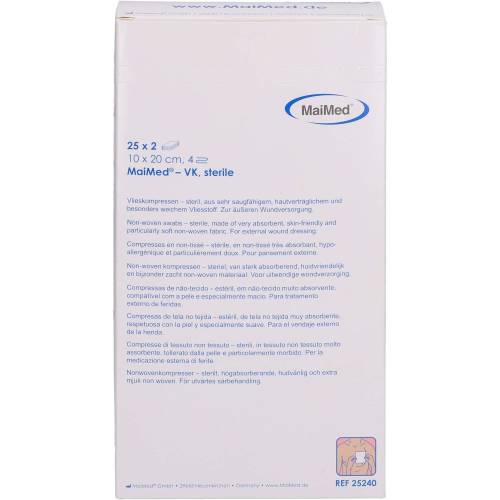 Vlieskompressen steril 10x20 cm 50 St