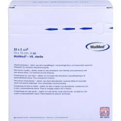 Vlieskompressen steril 10x10 cm 50 St