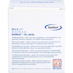 Vlieskompressen steril 5x5 cm 50 St