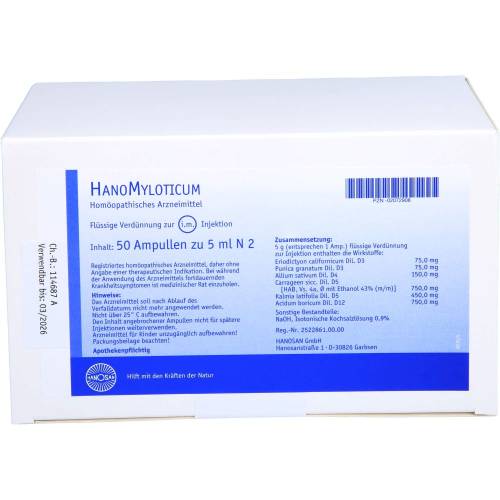 Hanomyloticum Injektionslösung 250 ml