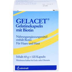 Gelacet Gelatinekapseln mit Biotin 120 St