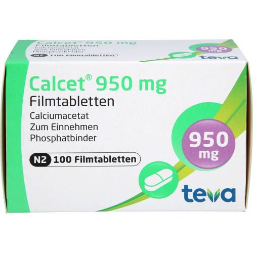Calcet 950 mg Filmtabletten 100 St