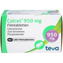 Calcet 950 mg Filmtabletten 100 St