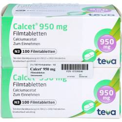 Calcet 950 mg Filmtabletten 200 St