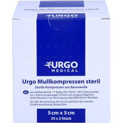 Urgo Mullkompressen 5x5 cm steril 50 St