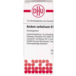 Acidum Carbolicum D 12 Globuli 10 g