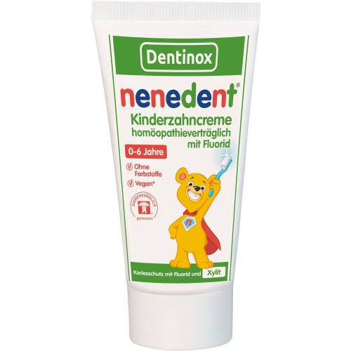 Nenedent Kinderzahncreme homöop.Vertr.m.Fluor. 50 ml