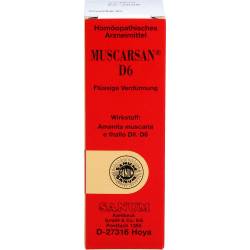 Muscarsan D 6 Tropfen 30 ml