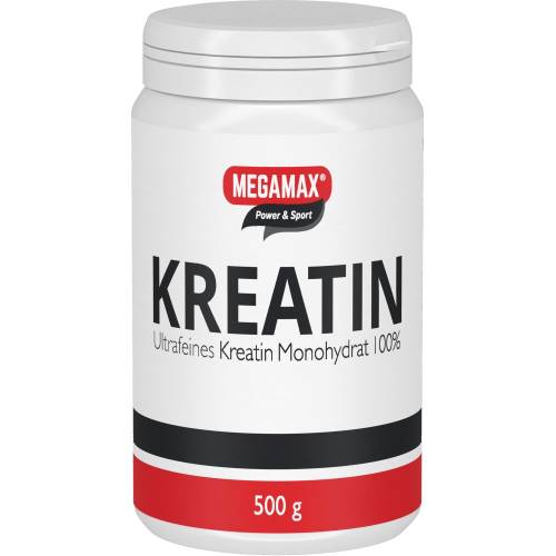 Kreatin Monohydrat 100% Megamax Pulver 500 g