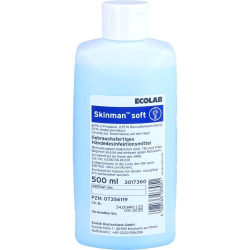 Skinman soft Händedesinfektion Spenderflasche 500 ml