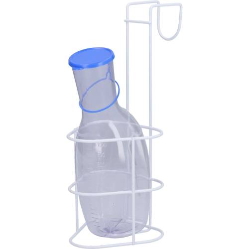 Urinflaschen-Set f.Männ.m.Flasche u.Halter 1 St