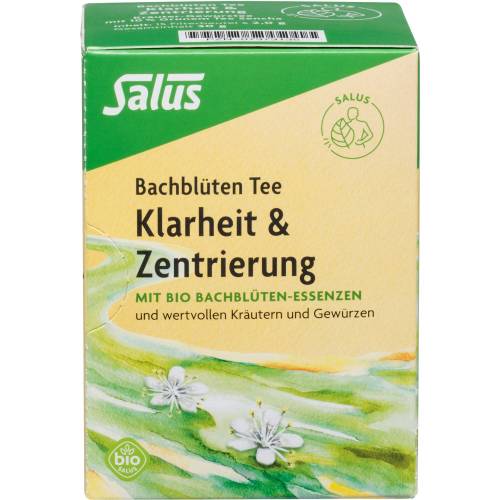 Bachblüten Tee Klarheit&Zentrierung Bio Salus Fbtl 15 St