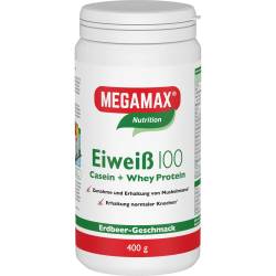 Eiweiss 100 Erdbeer Megamax Pulver 400 g