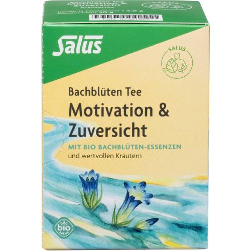 Bachblüten Tee Motivation&Zuversicht Bio Salus Fbt 15 St