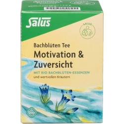 Bachblüten Tee Motivation&Zuversicht Bio Salus Fbt 15 St