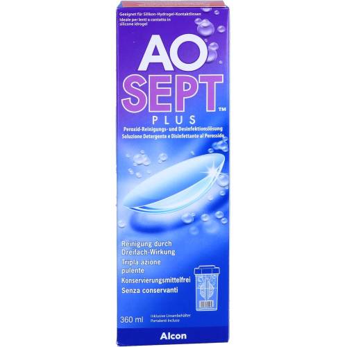 Aosept plus Lösung 360 ml