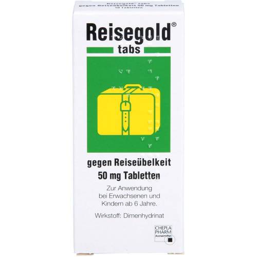 Reisegold Tabs gegen Reiseübelkeit 10 St