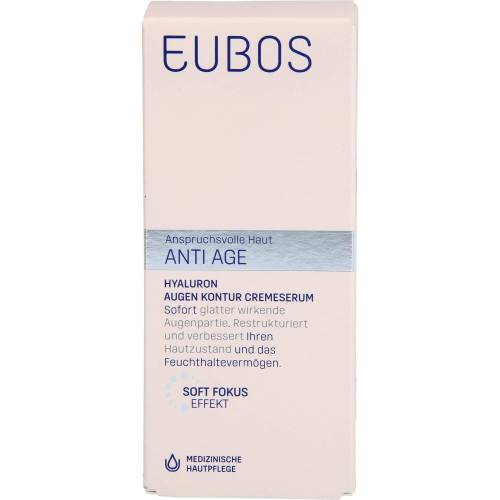 Eubos Sensitive Hyaluron Augen Kontur CremeSerum 15 ml