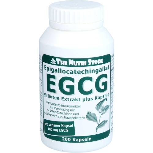 Egcg 100 mg Grüntee Extrakt plus Kapseln 200 St