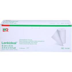 Lenkideal Idealb.6 cmx5 m weiß o.Verbandkl.lose 10 St
