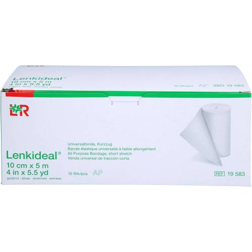 Lenkideal Idealb.10 cmx5 m weiß o.Verbandkl.lose 10 St