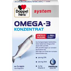 Doppelherz Omega-3 Konzentrat system Kapseln 120 St