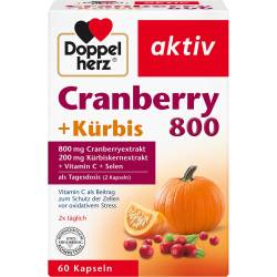 Doppelherz Cranberry+Kürbis Kapseln 60 St