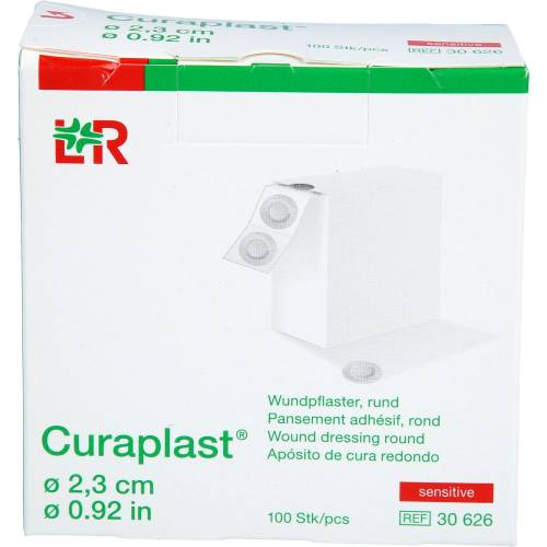 Curaplast Strips sensitiv rund 23 mm 100 St