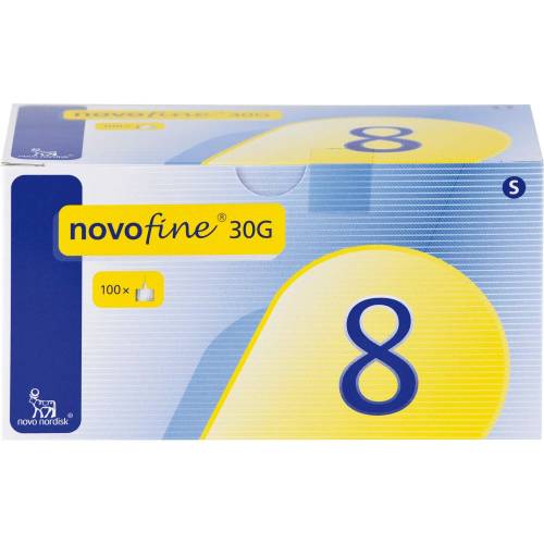 Novofine Nadeln 30 G 8 mm 100 St