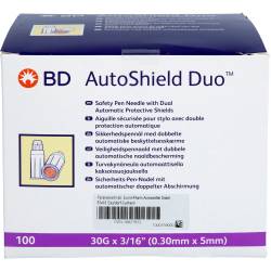 Bd Autoshield Duo Sicherheits-Pen-Nadeln 5 mm 100 St