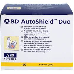Bd Autoshield Duo Sicherheits-Pen-Nadeln 8 mm 100 St