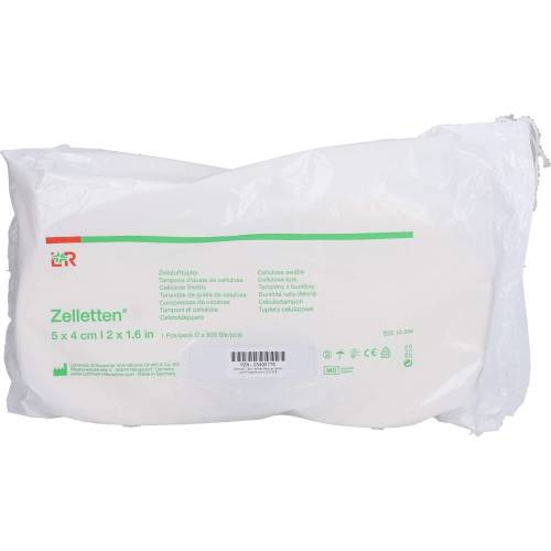 Zelletten Tupfer 4x5 cm unsteril Rolle 1000 St