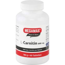 L-Carnitin 1000 mg Megamax Tabletten 60 St