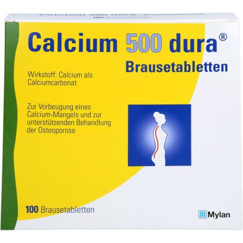 Calcium 500 dura Brausetabletten 100 St