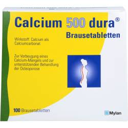 Calcium 500 dura Brausetabletten 100 St