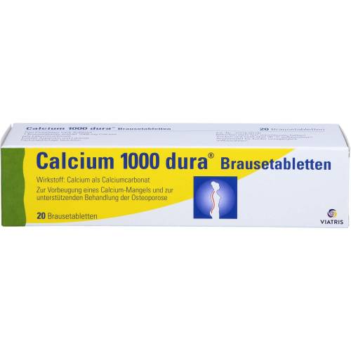 Calcium 1000 dura Brausetabletten 20 St