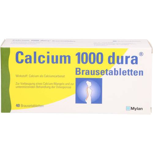 Calcium 1000 dura Brausetabletten 40 St