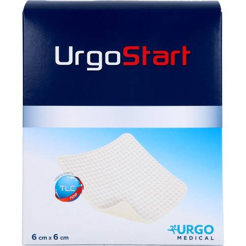Urgostart 6x6 cm Schaumstoffwundverband 10 St