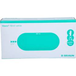 Vasco Nitril white Untersuchungshandschuhe M 100 St