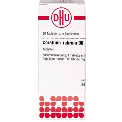 Corallium Rubrum D 6 Tabletten 80 St