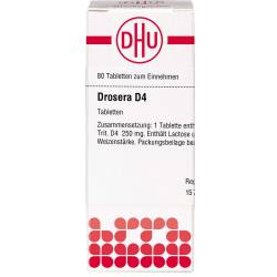 Drosera D 4 Tabletten 80 St