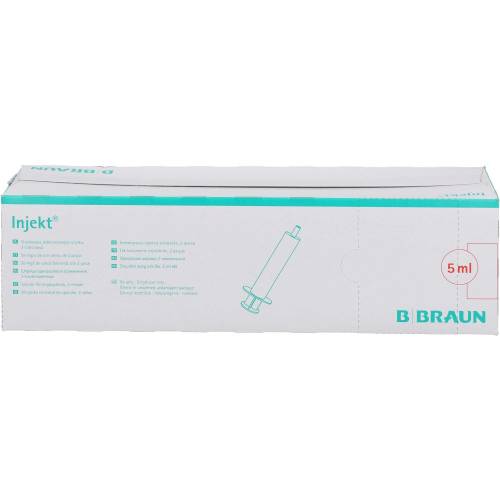 Braun Injekt Spritze 5 ml Luer exzentrisch 500 ml