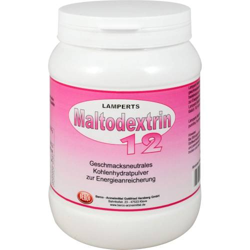 Maltodextrin 12 Lamperts Pulver 500 g