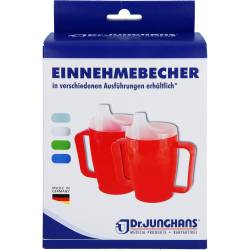 Einnehmebecher m.Griff+2 Deckel 4+12mm 1 St